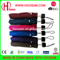 Manual open 3 folding gift umbrella